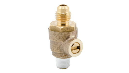 Acces - 1/8"M X 1/4"F Test Cock (Slot) Lead Free Bronze