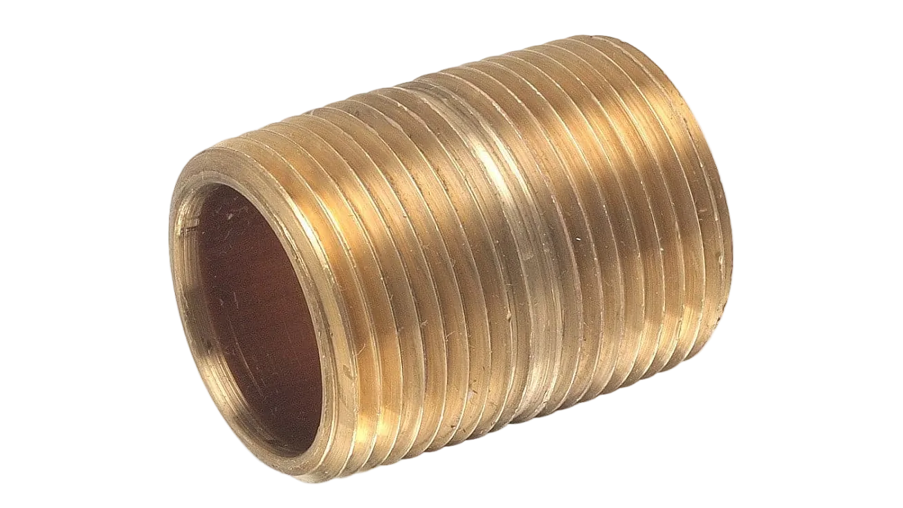 Brass Nipple 1"