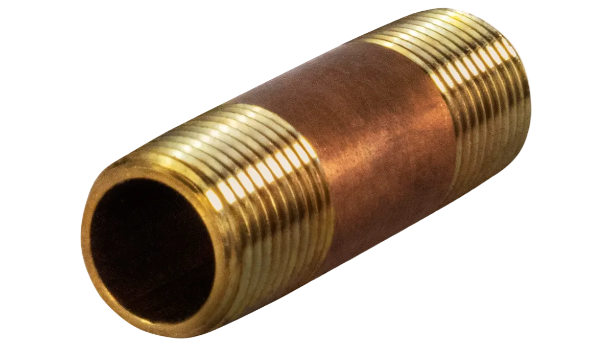 Brass Nipple 2"